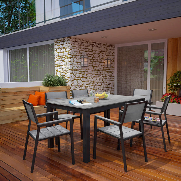 Outdoor 7 PC Dining Set