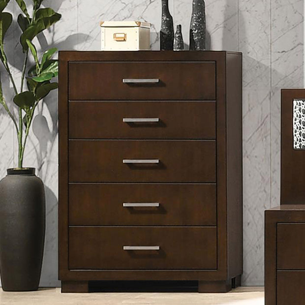 Cappuccino Finish Chest of Drawers