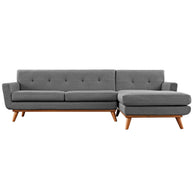 Mid-Century Modern Style Sectional