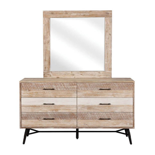Multi-Colored Rustic Dresser