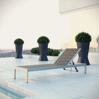 Outdoor Aluminum Chaise