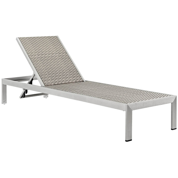 Outdoor Aluminum Rattan Chaise