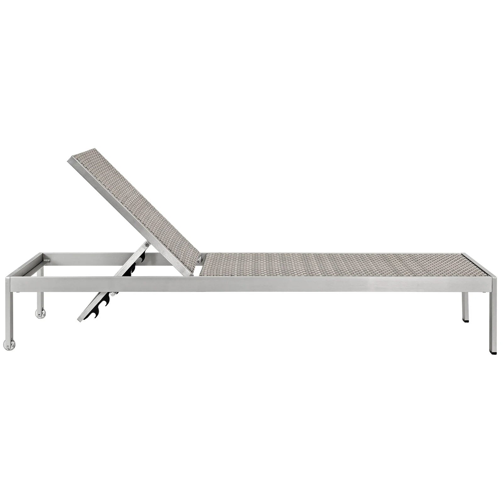 Outdoor Aluminum Rattan Chaise