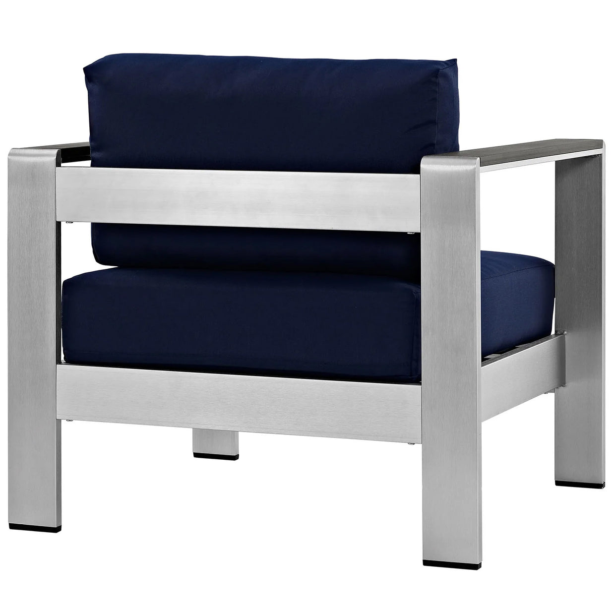 Contemporary Aluminum Outdoor Armchair