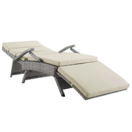 Outdoor Wicker Rattan Chaise