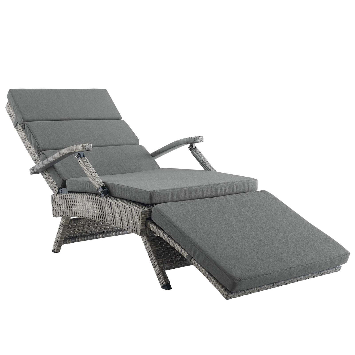 Outdoor Wicker Rattan Chaise