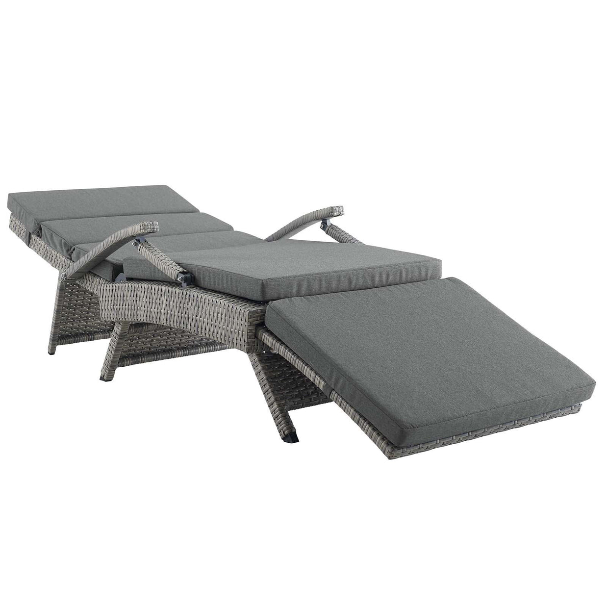 Outdoor Wicker Rattan Chaise