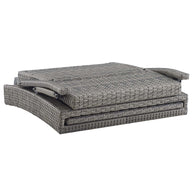 Outdoor Wicker Rattan Chaise