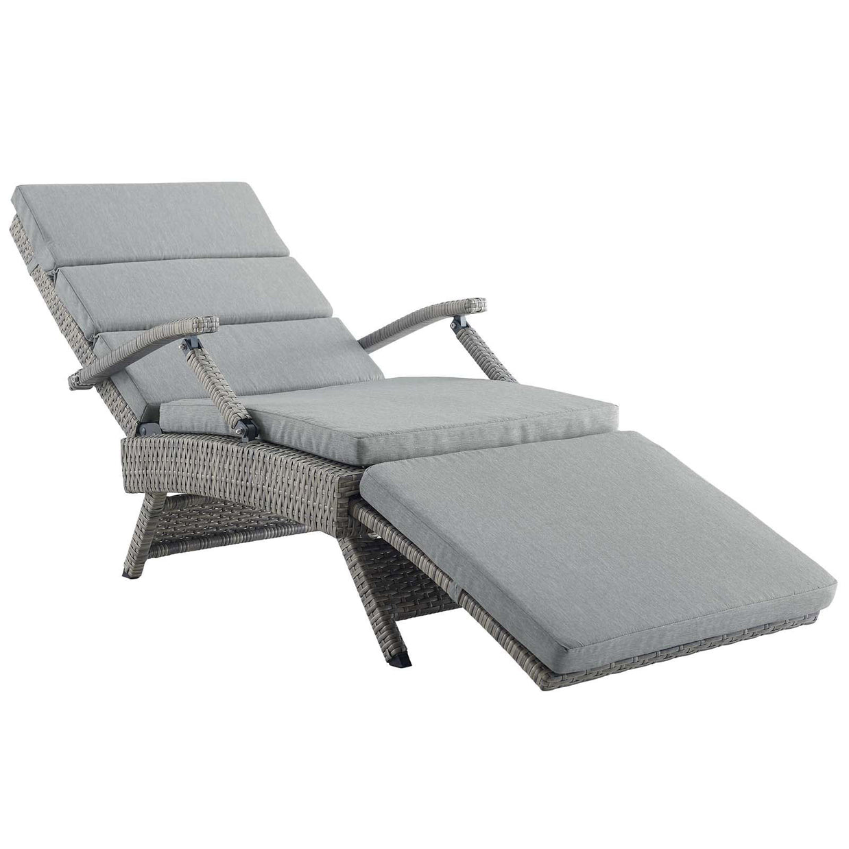 Outdoor Wicker Rattan Chaise