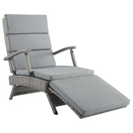 Outdoor Wicker Rattan Chaise