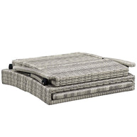 Outdoor Wicker Rattan Chaise