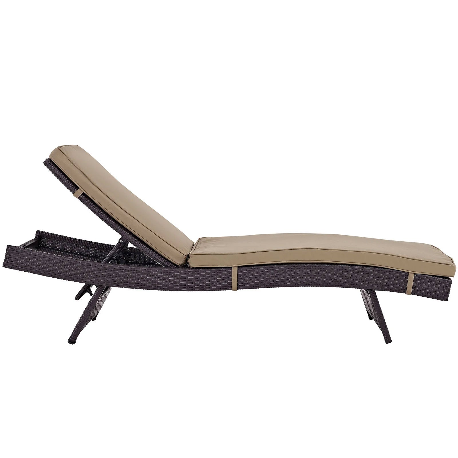 Outdoor Faux Rattan Chaise Set