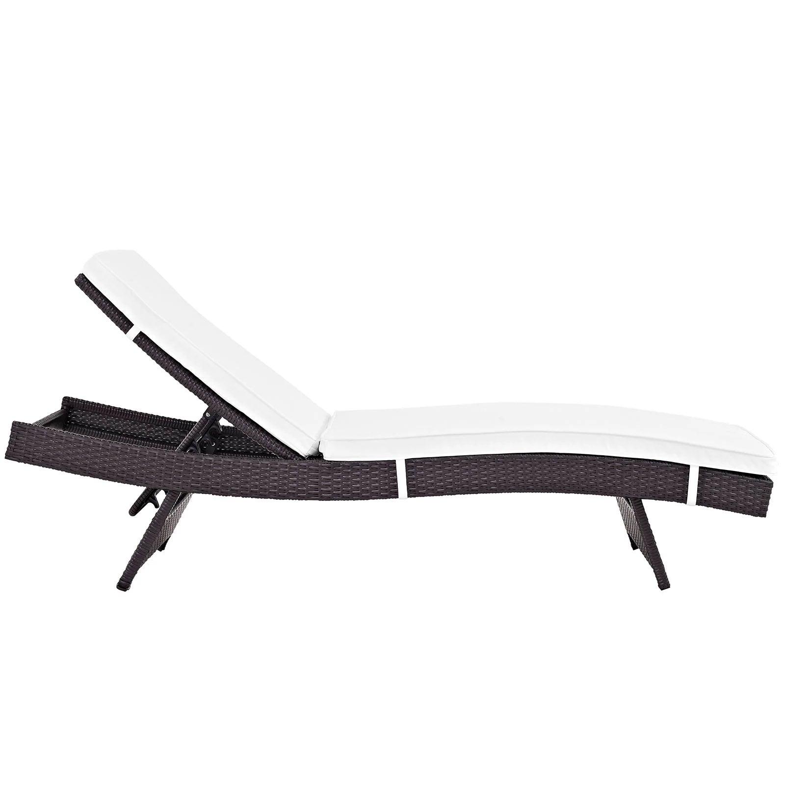 Outdoor Faux Rattan Chaise Set