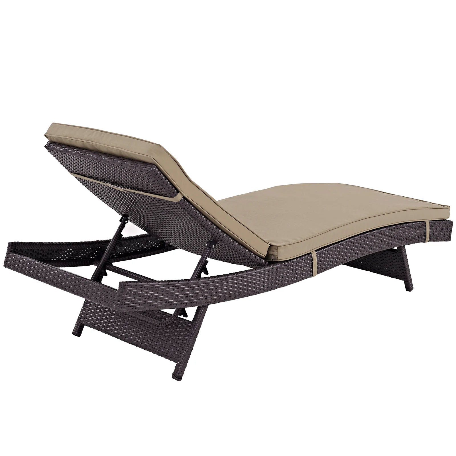 Outdoor Faux Rattan Chaise Set