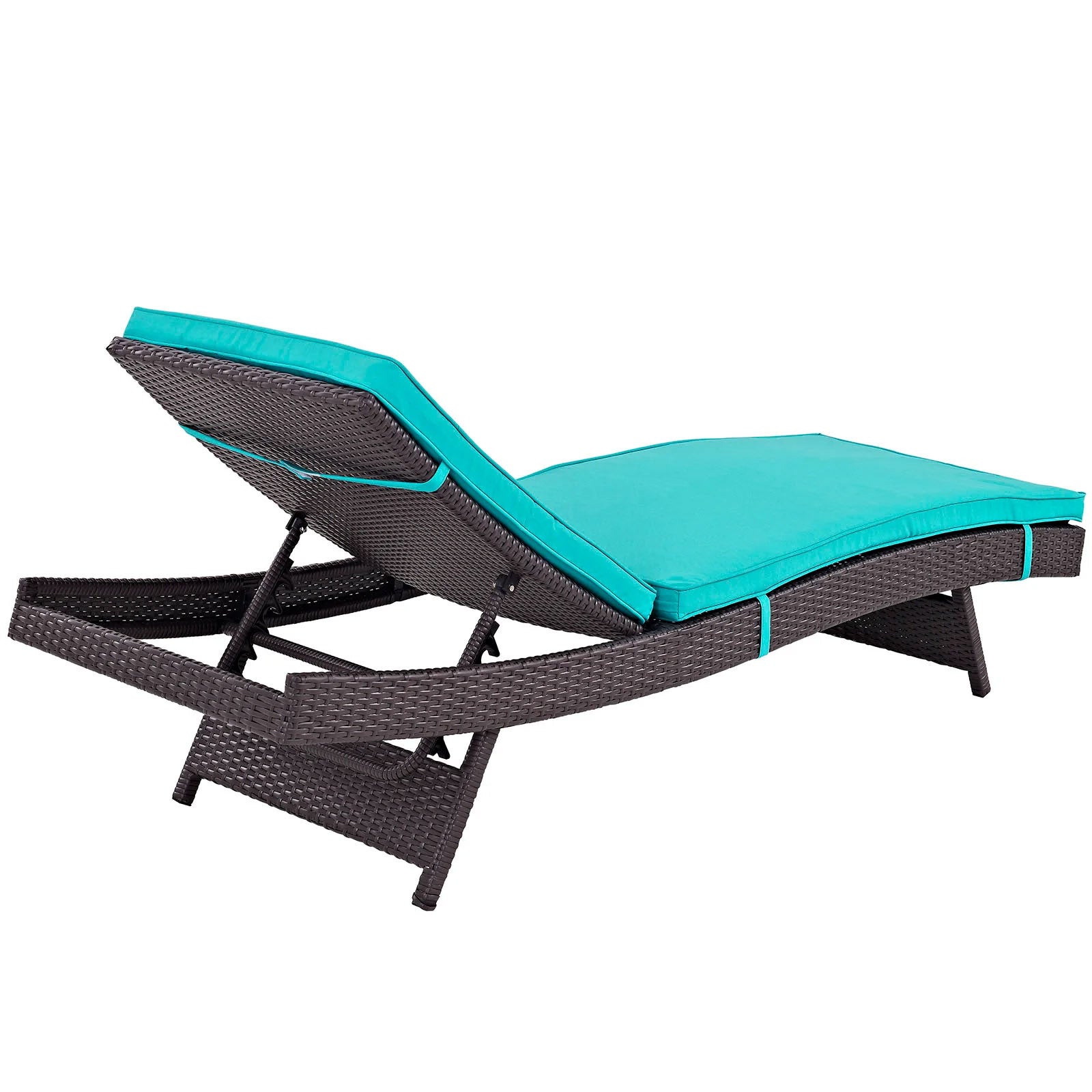 Outdoor Faux Rattan Chaise Set