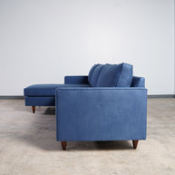 Mid-century Modern 2-Piece Customizable Sectional