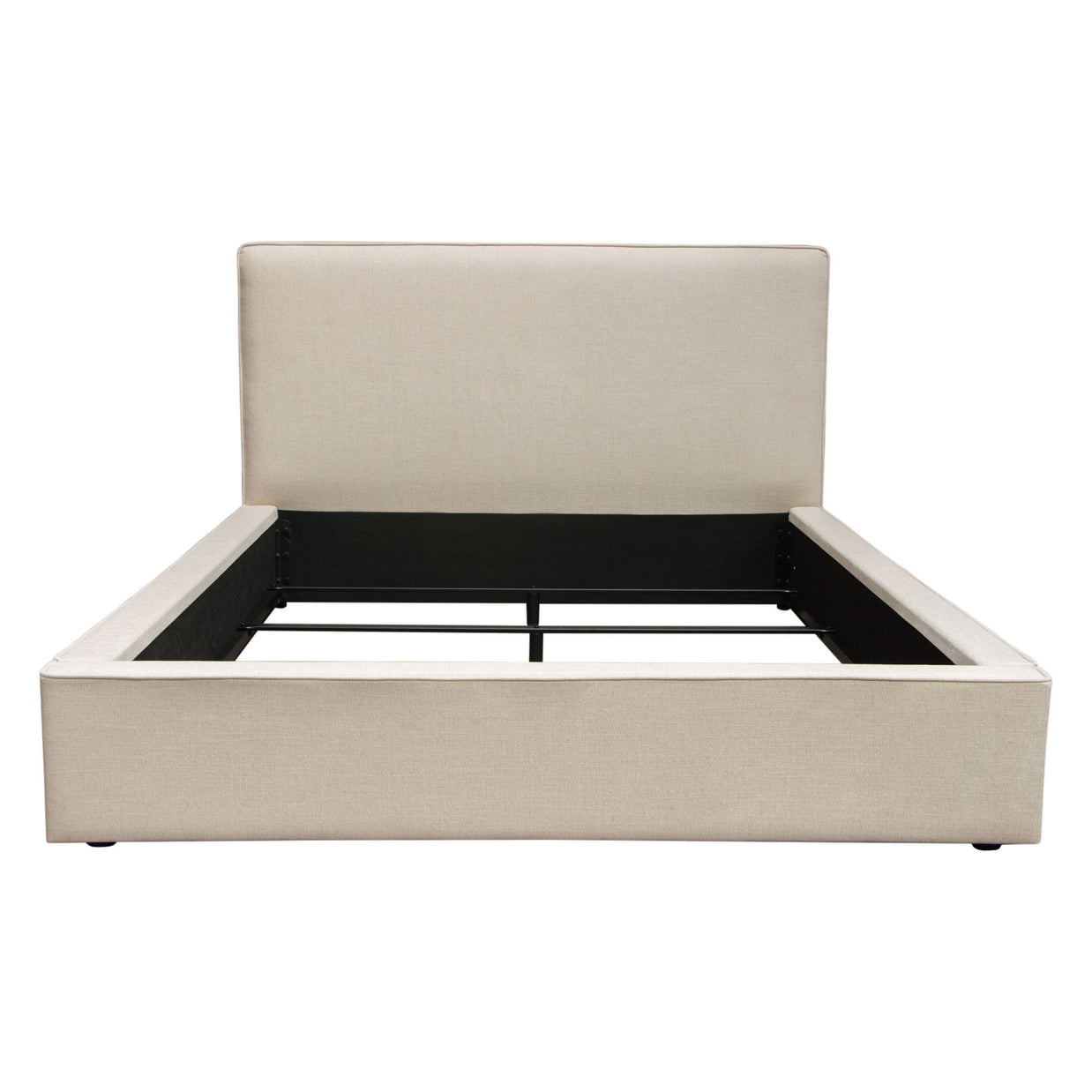 Neutral Contemporary Upholstered Bedframe