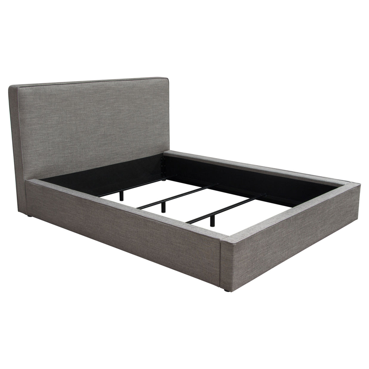 Neutral Contemporary Upholstered Bedframe