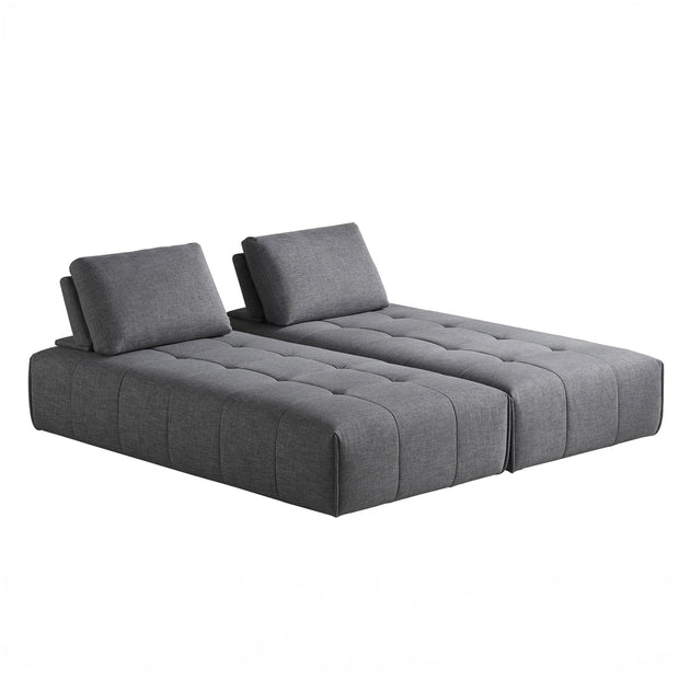 Convertible Space Lounger Sectional