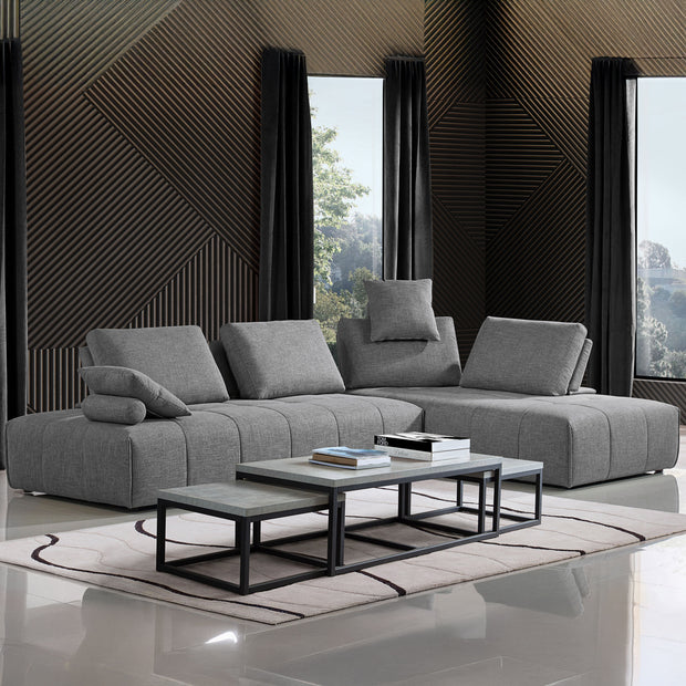 Convertible Space Lounger Sectional