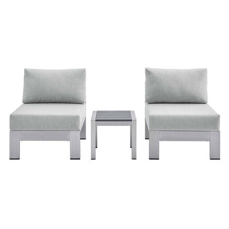 Modern 3 PC Outdoor patio Set