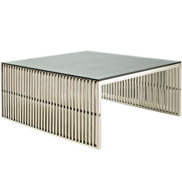 Glam Gridiron Coffee Table