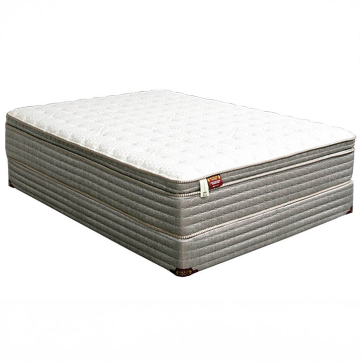 Plush 13″ Twin Euro Pillow Top Hybrid Mattress