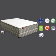 Plush 13″ Twin Euro Pillow Top Hybrid Mattress
