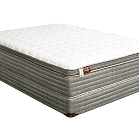 Plush 13″ California King Euro Pillow Top Hybrid Mattress