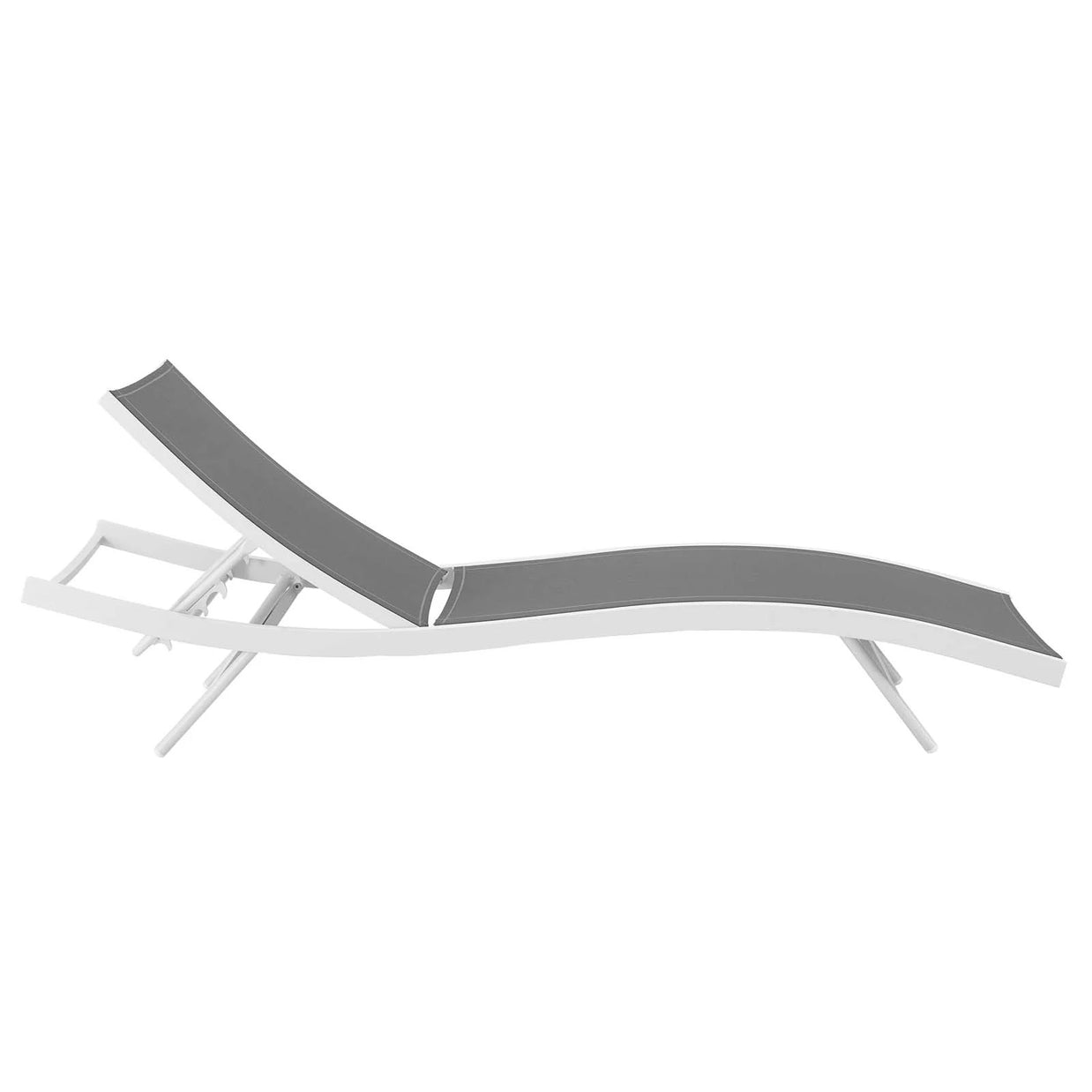 Contemporary Outdoor Mesh Chaise