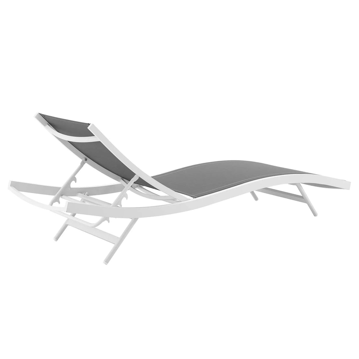Contemporary Outdoor Mesh Chaise