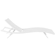 Contemporary Outdoor Mesh Chaise