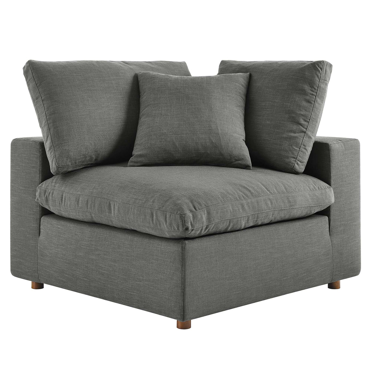 Overstuffed 4 Piece  Modular Sectional