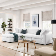 Overstuffed 4 Piece  Modular Sectional