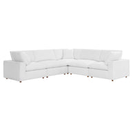 Overstuffed 5 PC Modular Sectional
