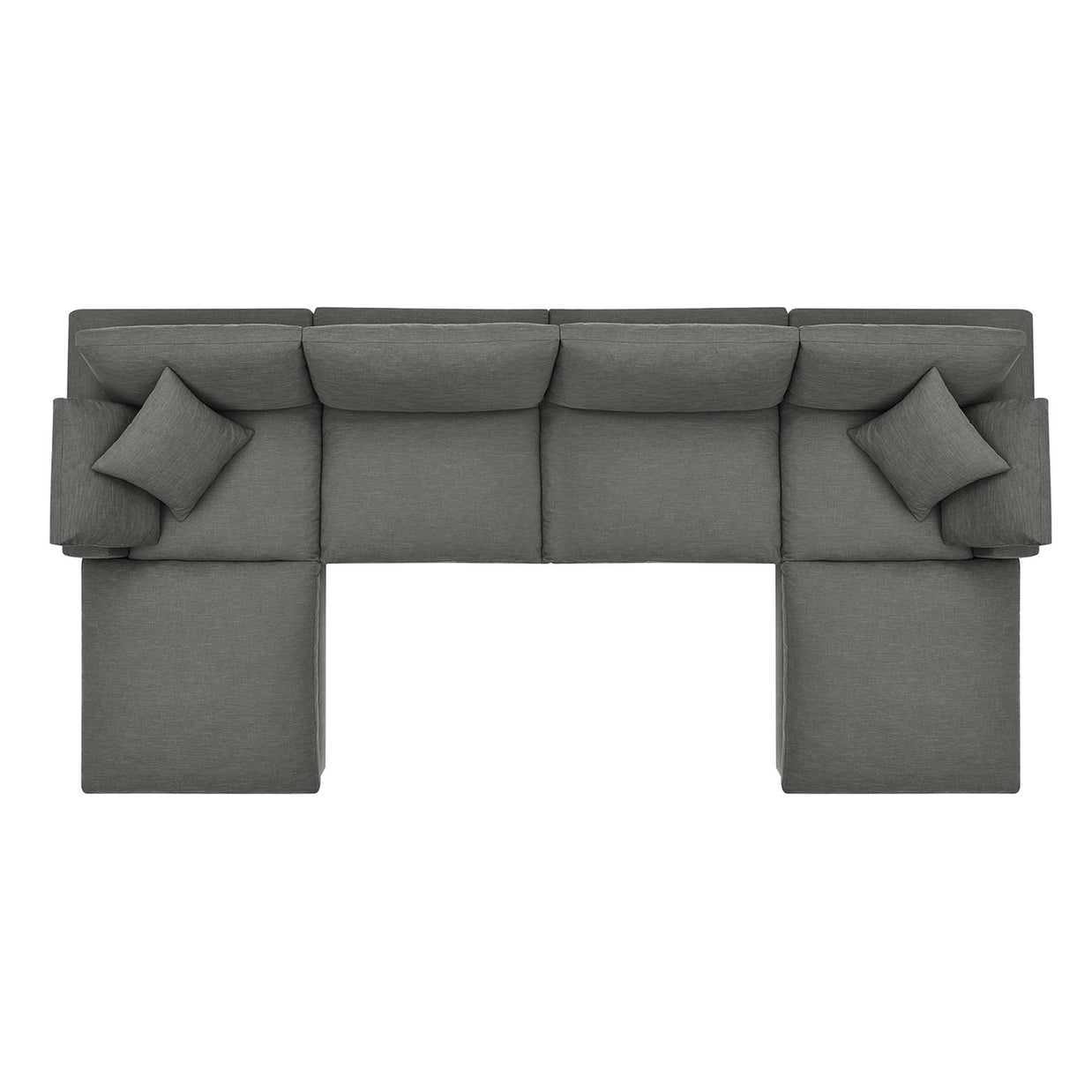 Overstuffed 6 PC Modular Sectional