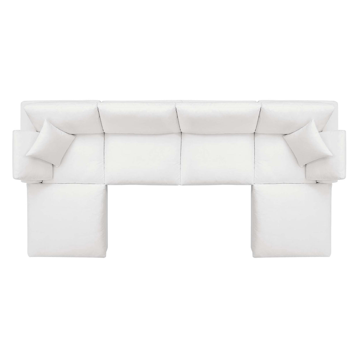 Overstuffed 6 PC Modular Sectional