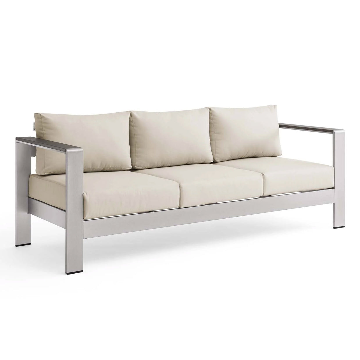 Contemporary Aluminum Outdoor Sofa