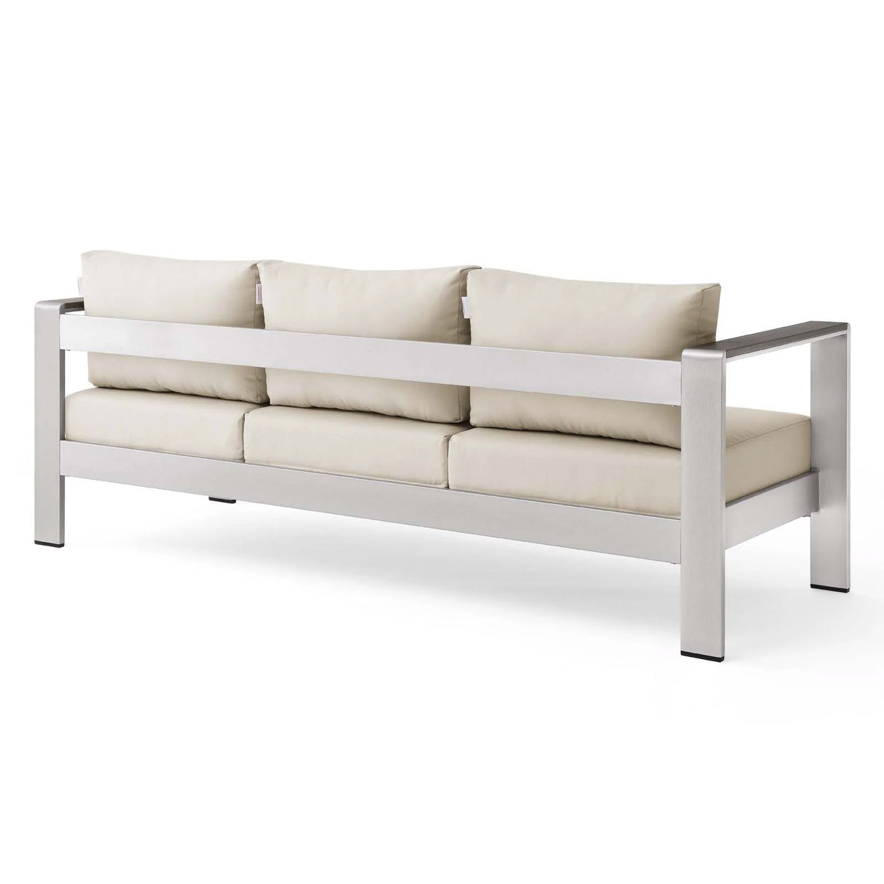 Contemporary Aluminum Outdoor Sofa