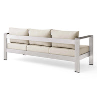 Contemporary Aluminum Outdoor Sofa