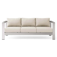 Contemporary Aluminum Outdoor Sofa