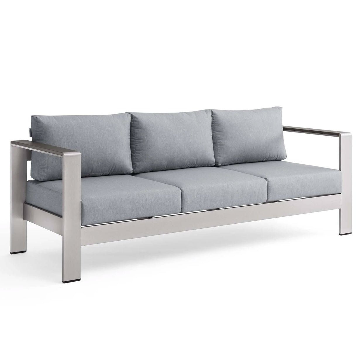 Contemporary Aluminum Outdoor Sofa