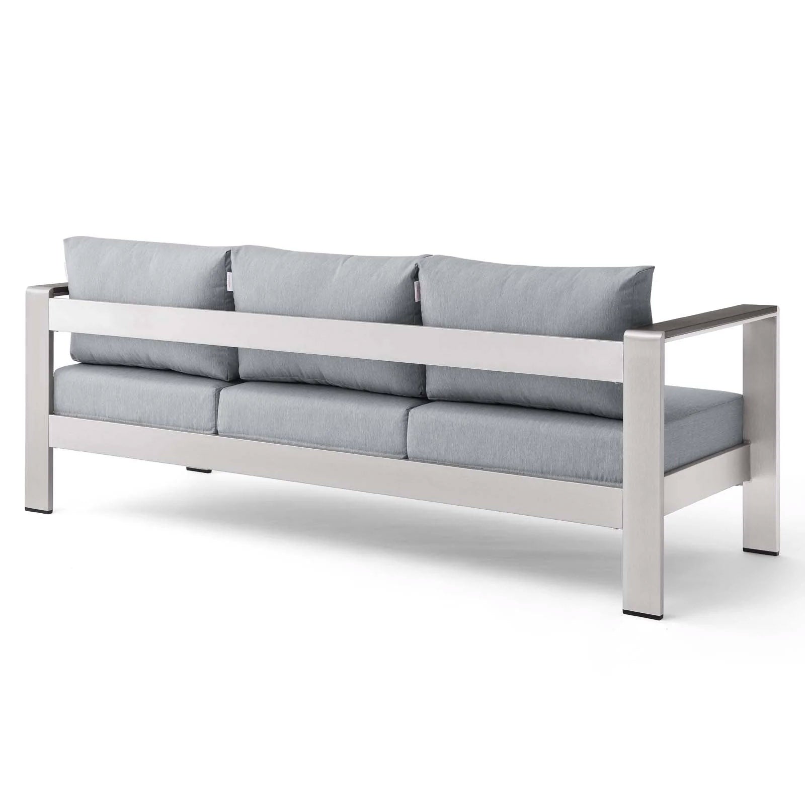 Contemporary Aluminum Outdoor Sofa