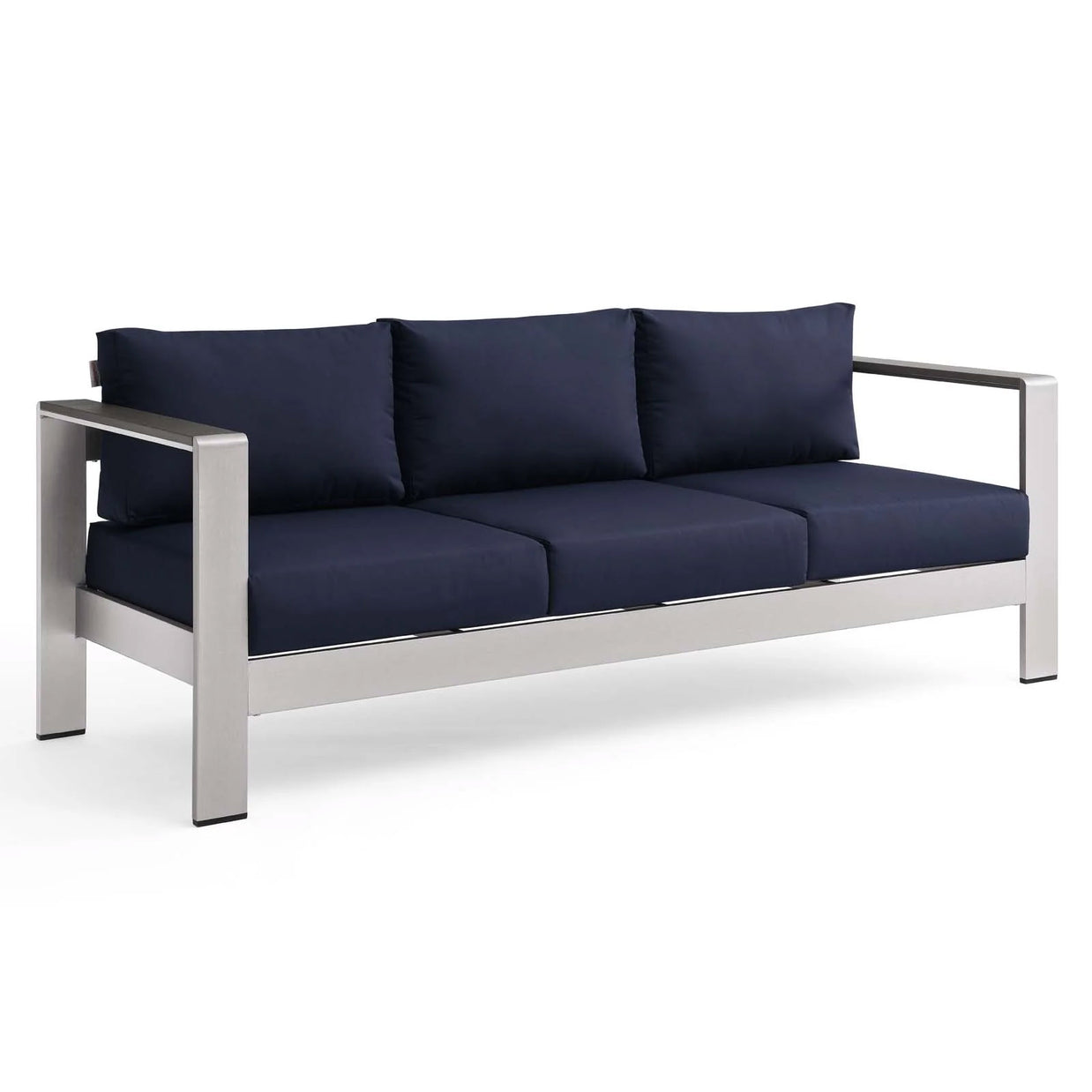 Contemporary Aluminum Outdoor Sofa