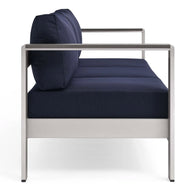 Contemporary Aluminum Outdoor Sofa