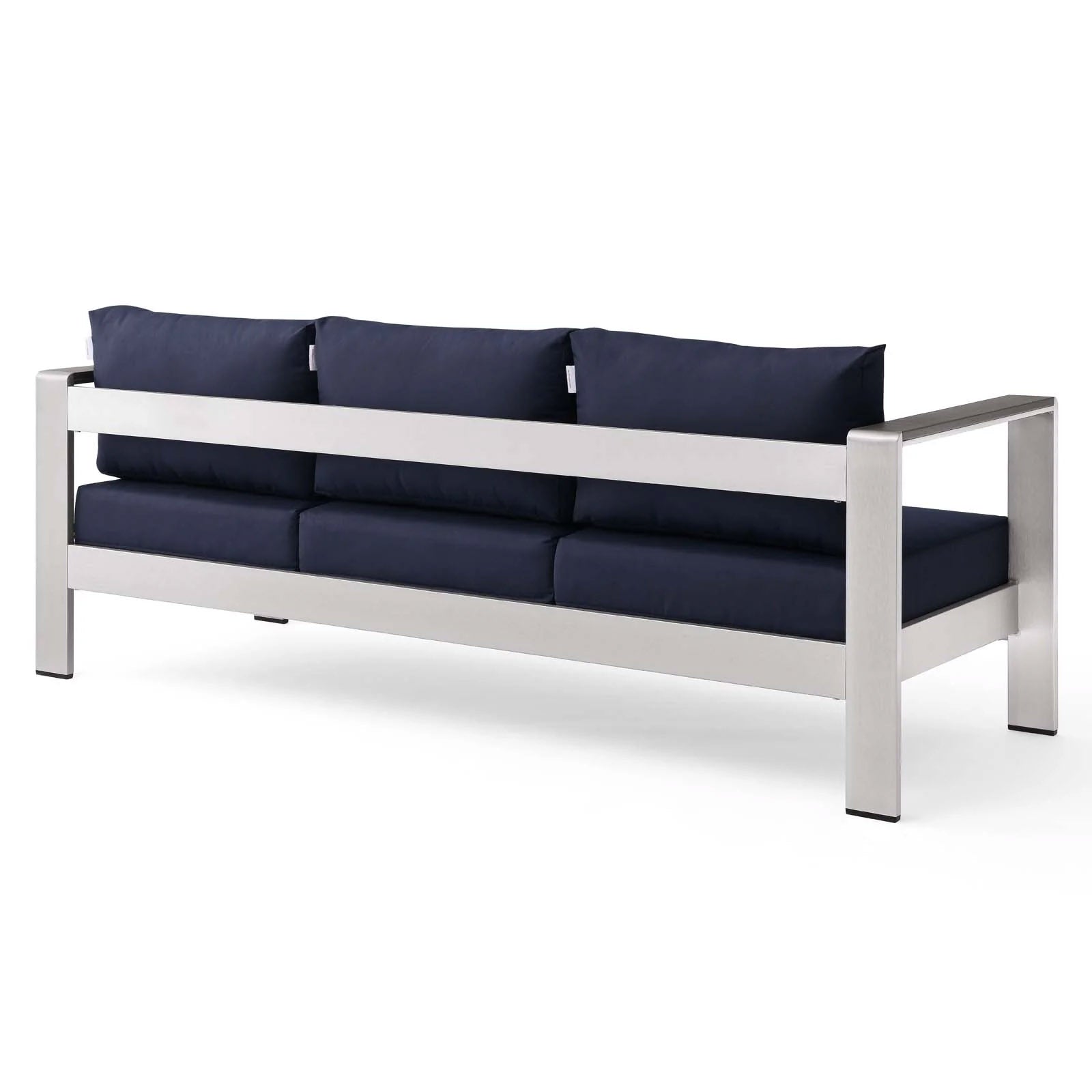 Contemporary Aluminum Outdoor Sofa
