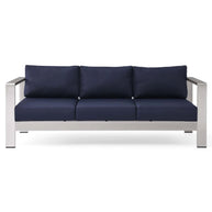 Contemporary Aluminum Outdoor Sofa