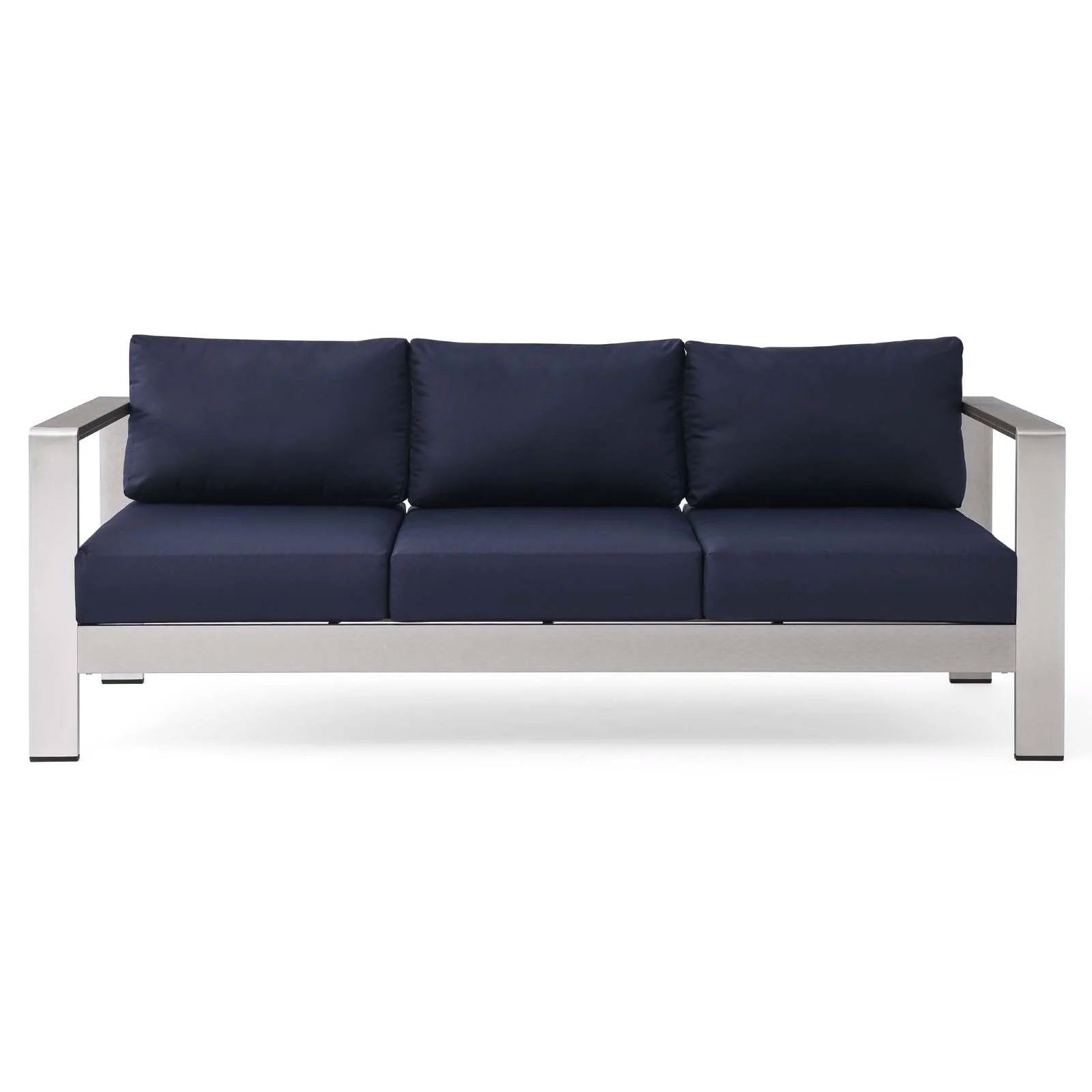 Contemporary Aluminum Outdoor Sofa