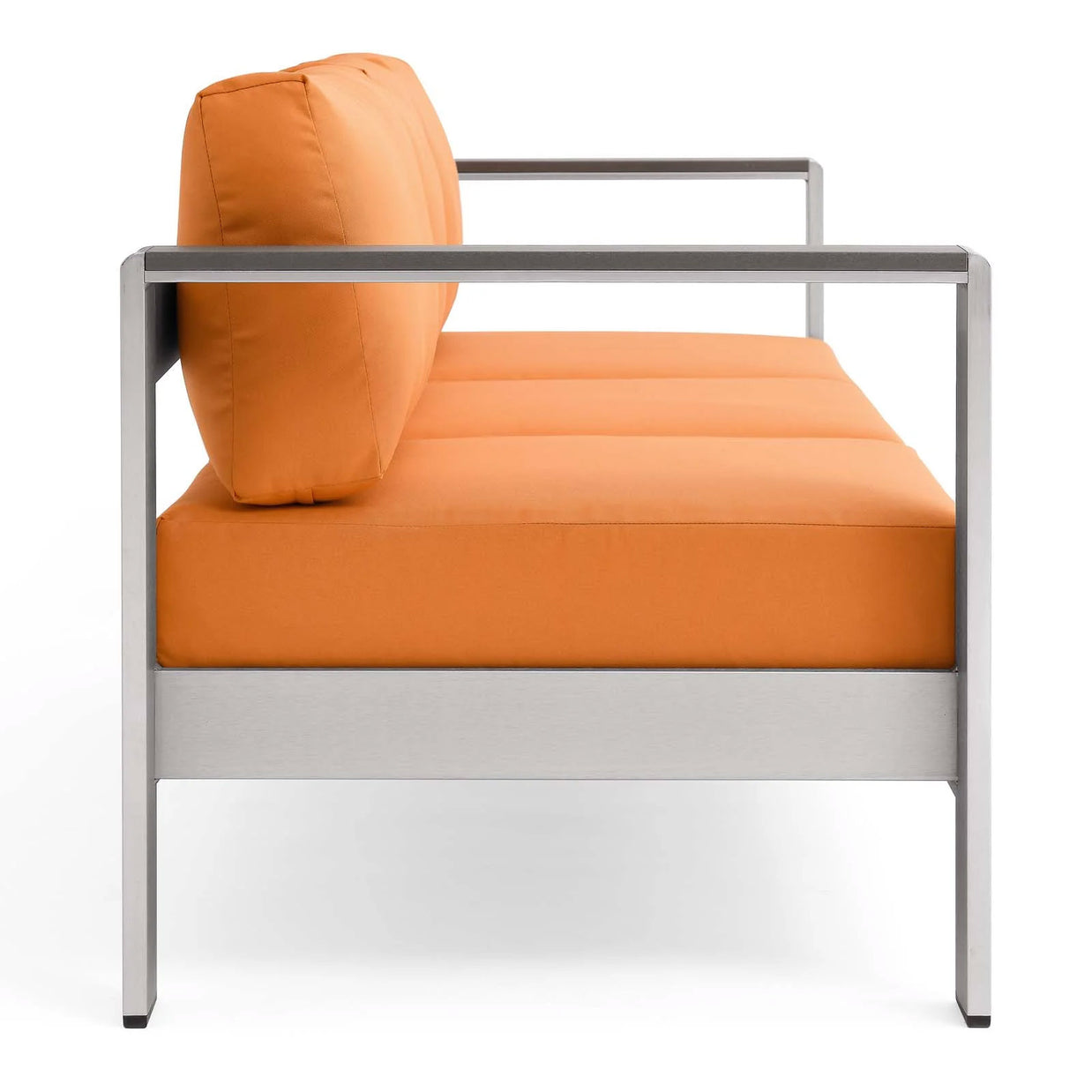 Contemporary Aluminum Outdoor Sofa