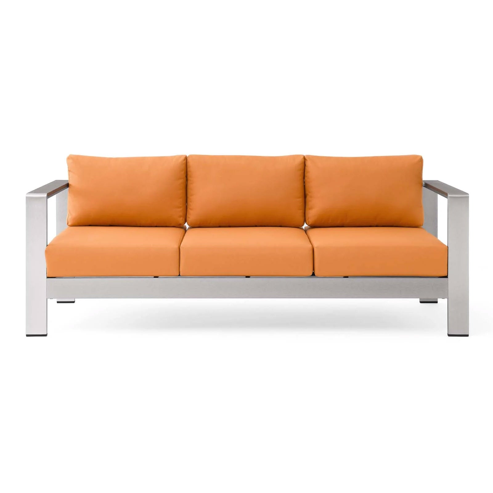 Contemporary Aluminum Outdoor Sofa